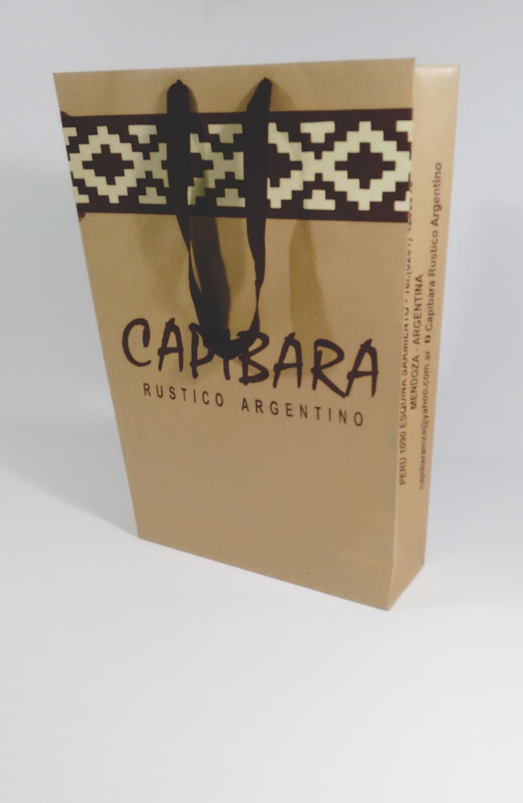 Bolsa personalizada para Capibara Rústico Argentino